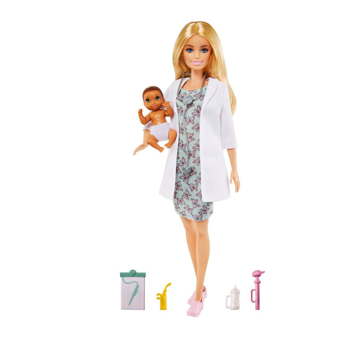 Barbie Baby Doctor Playset with Blonde Doll
