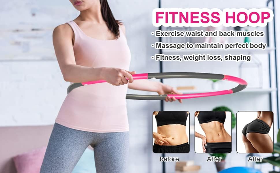 Fitness Ring for Girls Hula Hoop for Exercise