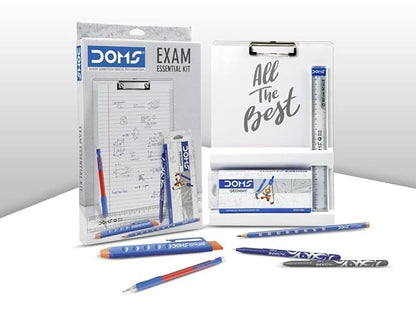 DOMS Exam Kit with Pad, Geometry & Stationery