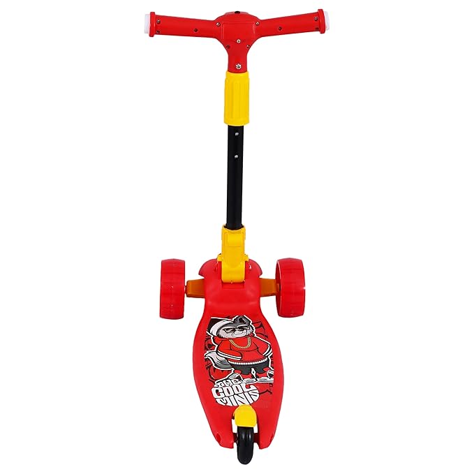 scooter for Kids 2 Wheels Steel Frame Large Foldable