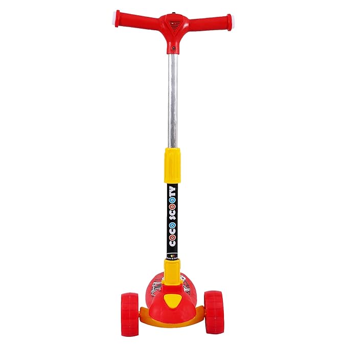 scooter for Kids 2 Wheels Steel Frame Large Foldable