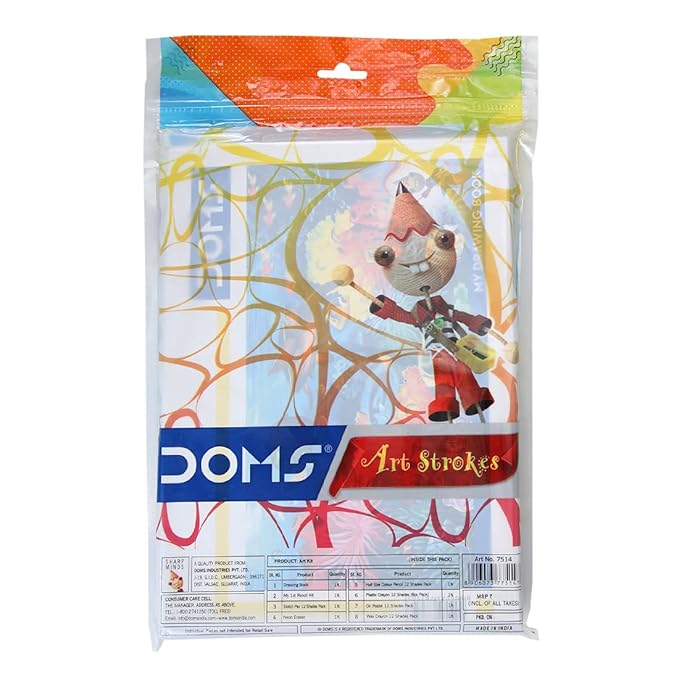 DOMS Art Strokes 10-in-1 Creative Kit for Kids
