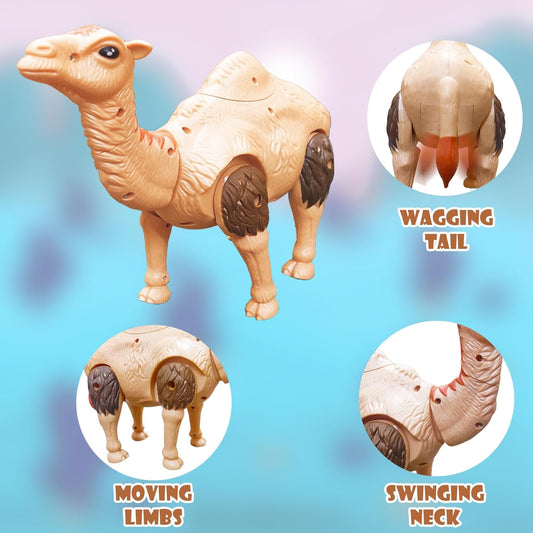 lectric Desert Camel Toy for Kids and Toddlers with Music