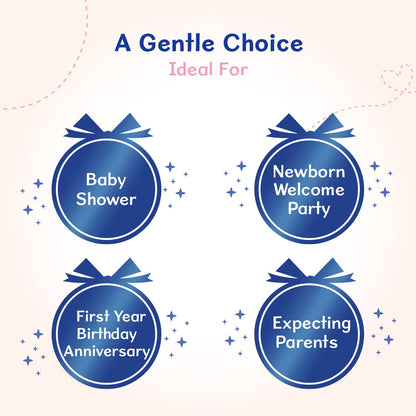 Chicco Baby Moments Caring Set Pink, Gift Set for Babies, 0m