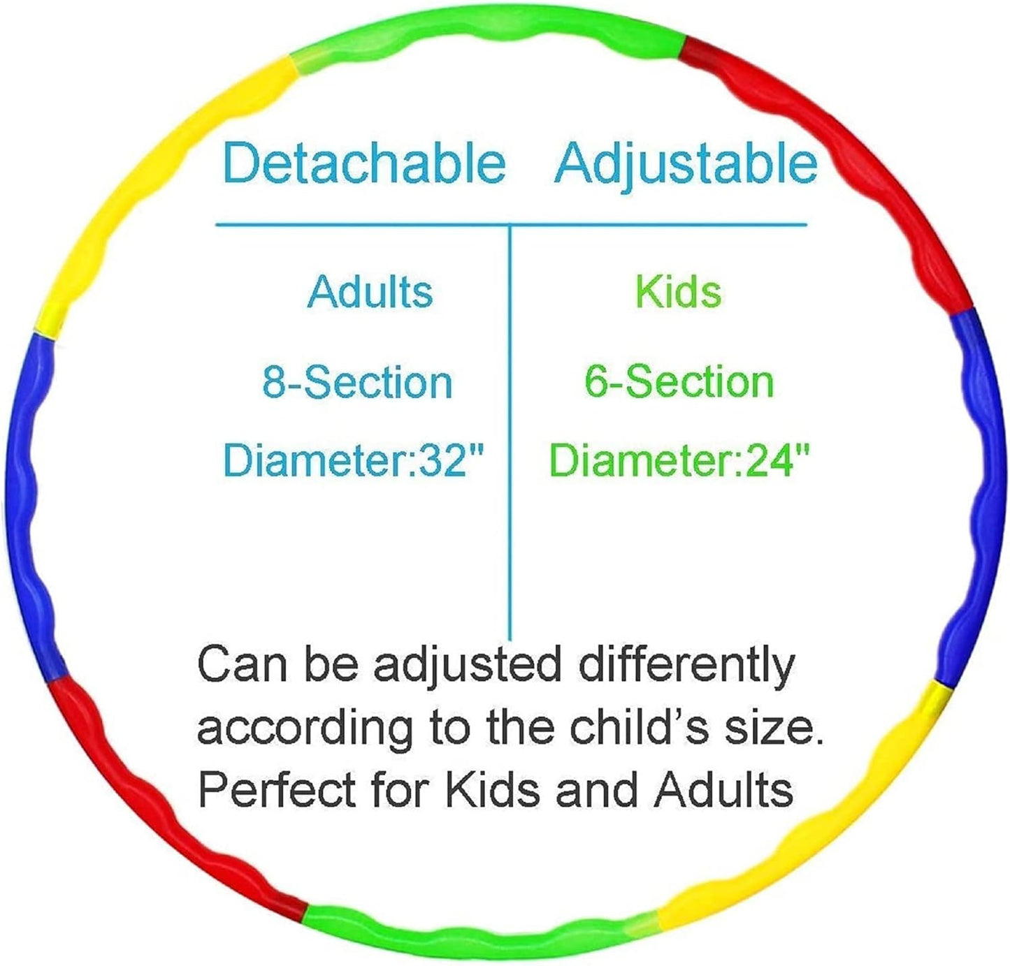 Fitness Ring for Girls Hula Hoop for Exercise