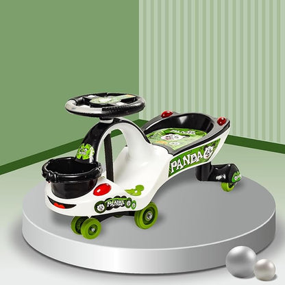 Toyzone Plastic Eco Panda Magic Car, Pack Of 1, White