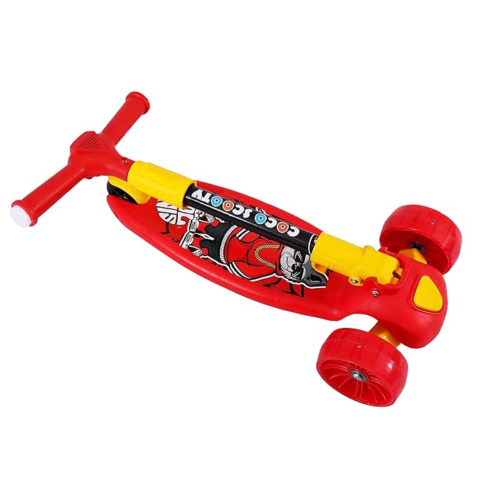 scooter for Kids 2 Wheels Steel Frame Large Foldable