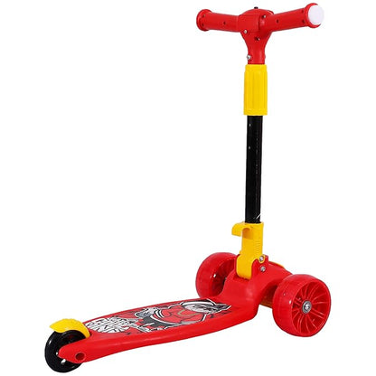 scooter for Kids 2 Wheels Steel Frame Large Foldable