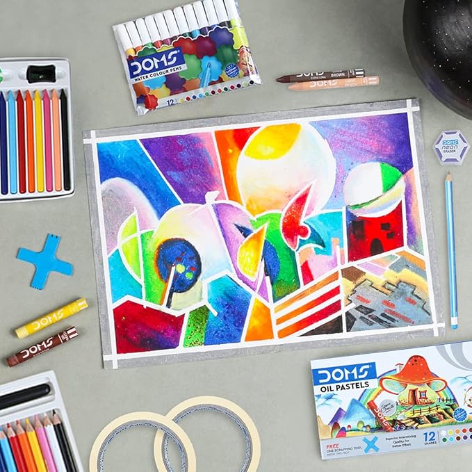 DOMS Art Strokes 10-in-1 Creative Kit for Kids