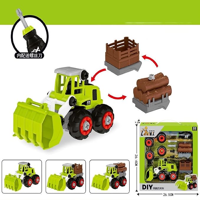 Farmer Car Toy Farm Set Tractor Children s Engineering Vehicle