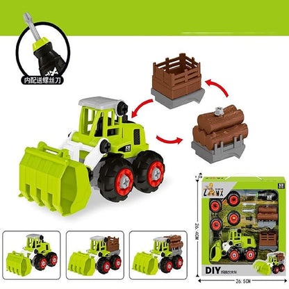 Farmer Car Toy Farm Set Tractor Children s Engineering Vehicle