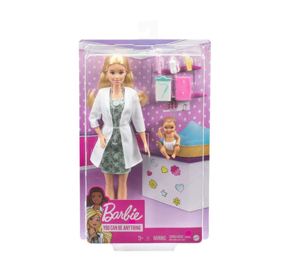 Barbie Baby Doctor Playset with Blonde Doll