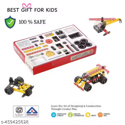 Building Blocks for Preschoolers, 14-in-1 Educational Engineering Toy, Creative Activity Se